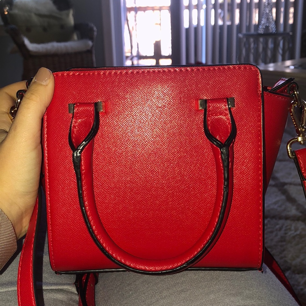 Red Crossbody Bag